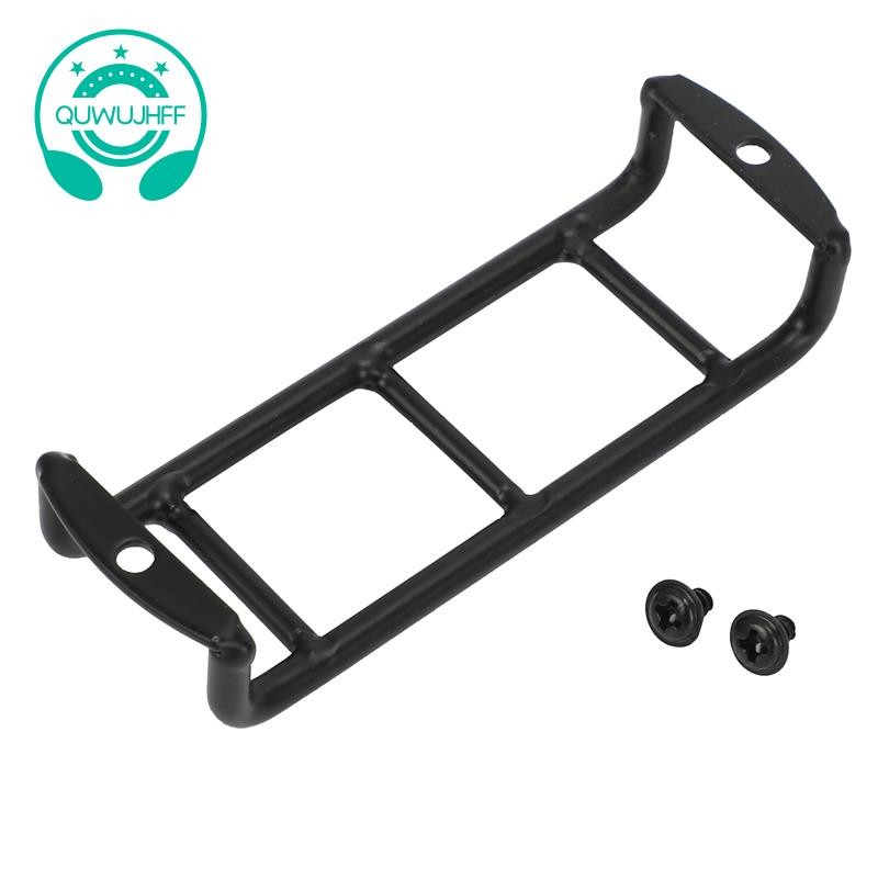 Kim Loại Đen Thẳng Thang Cầu Thang Tay Vịn Cầu Thang Cho 1 / 10 RC Xe Bánh Xích TRX4 Trục SCX10 9004