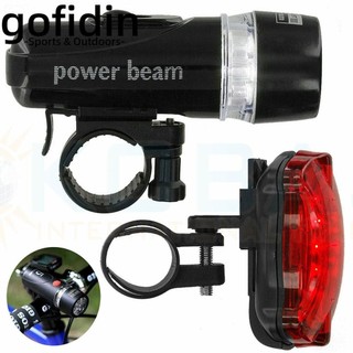 gofidin Đèn Pin Cảnh Báo Trước Và Sau Chống Thấm Nước Siêu Sáng Dành Cho Xe Đạp Leo Núi