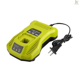 Bộ sạc pin lithium một + một cổng cho ryobi 12v-18v / 12v-18v ryobi one + p104 p105 p102 p103 p107 p108 18v