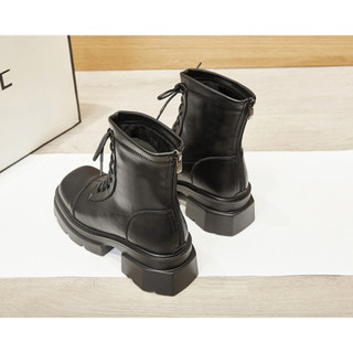 Avera Chunky Boots - Boots da bò nữ (Genuine Leather)