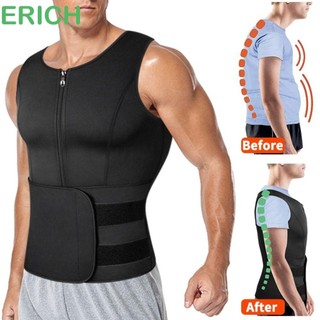 Erich lưng eo tư thế corrector, màu đen có thể điều chỉnh xương đòn tư thế corrector, đai chỉnh sửa người lớn polyester cột sống hỗ trợ áo vest bảo vệ eo