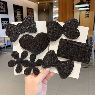 Phong cách hàn quốc dính nổ miếng dán lớn velcro dán tóc gãy tóc dán phụ kiện tóc