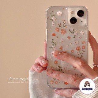 Ốp Điện Thoại tpu Mềm Siêu Mỏng Chống Sốc Họa Tiết Hoa Mùa Xuân Cho iphone 15 14 13 12 11 pro max x xr 8 7 plus