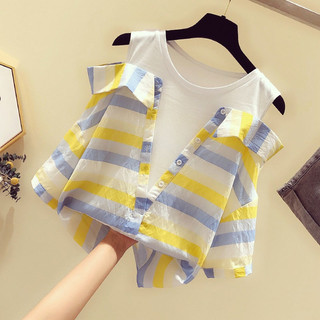 Áo thun ngắn tay lệch vai
