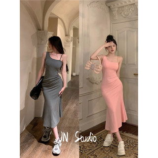 JN Studio váy Đầm váy nữ body đầm Xu hướng Stylish Đơn giản Phong cách WLQ24305U1 10Z240308