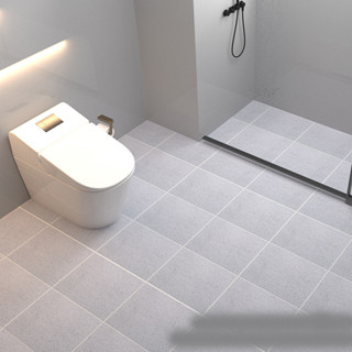 Miếng dán sàn phòng tắm chống thấm nước PVC tự dính Gạch mờ dày Nhà bếp Cải tạo nhà Giấy dán tường nghệ thuật chống trượt chống thấm nước * - * *