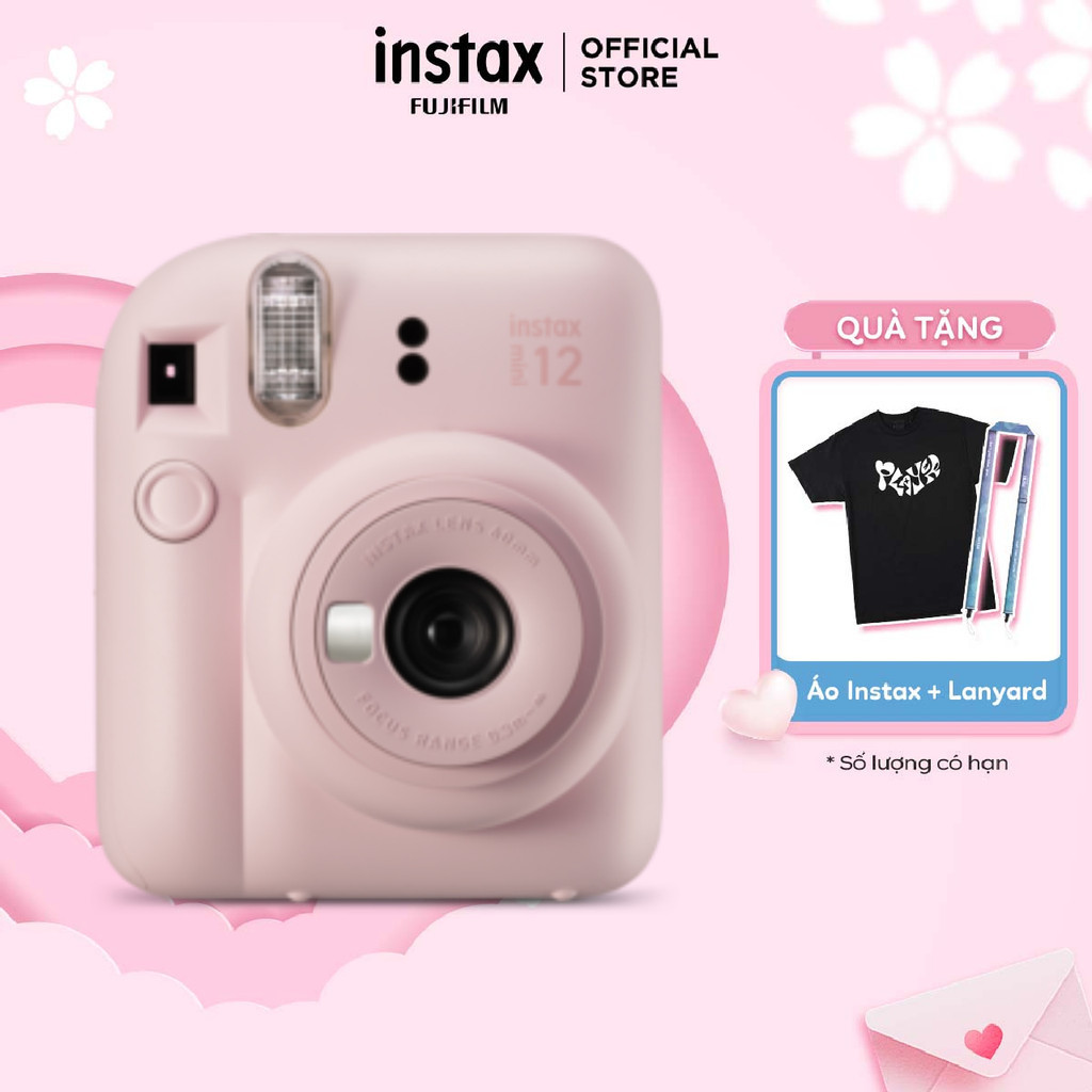 Máy Ảnh Chụp Lấy Liền Fujifilm Instax Mini 12 - Bảo Hành 12 Tháng