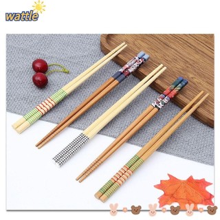 Bộ 5 đôi đũa tre chịu nhiệt độ cao chống trượt