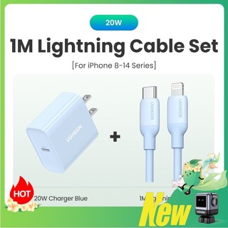 Cốc sạc nhanh UGREEN USB Type C 4.0 3.0 QC PD 20W QC4.0 QC3.0 thích hợp cho iPhone 14 13 12 8 Xiaomi