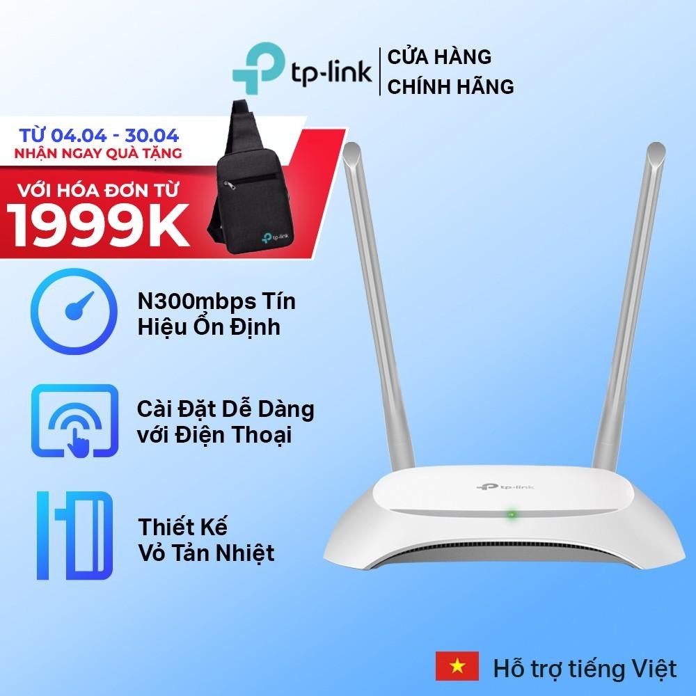 [Hỏa Tốc] Bộ Phát Wifi TP-Link TL-WR840N Chuẩn N 300Mbps