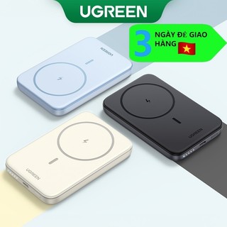 Ugreen Từ Không Dây 10000mAh Powerbank Sạc dự phòng Power Bank 10000mAh phiên bản mới dung tích lớn chất lượng Cho iPhone 12 13 14 15 Pro Mini