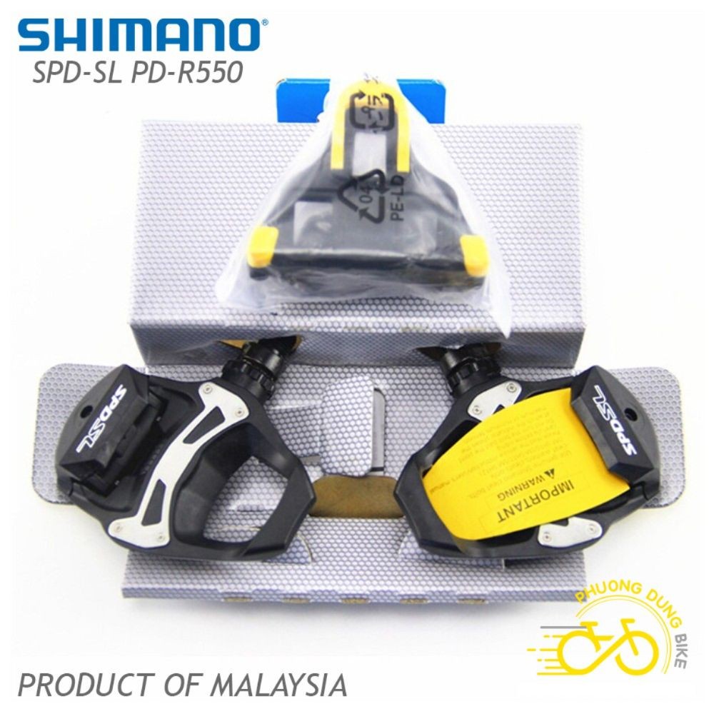Pedan (bàn đạp) can xe đạp SHIMANO PD R550