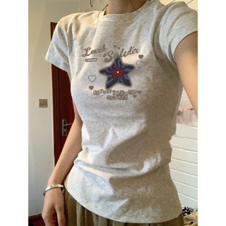 Áo thun cotton cổ tròn nguyên chất mùa hè Áo thun bó cơ bản Áo thun trẻ em siêu dễ thươngáo phông nữ | BigBuy360 - bigbuy360.vn