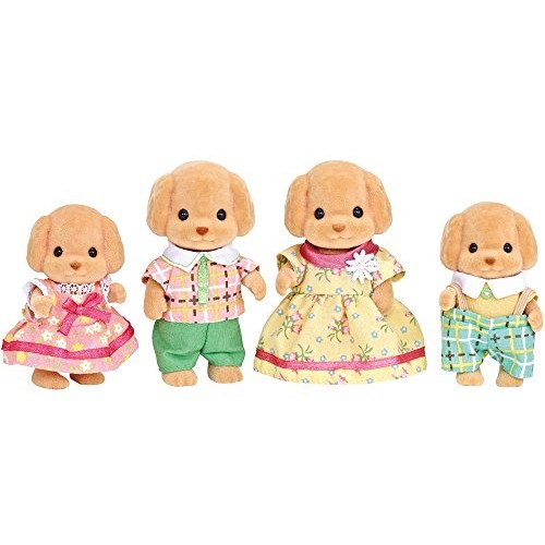Sylvanian Families Doll 【 Toy Poodle Family 】 FS-29 ST Mark Certified 3 years and up Toy Dollhouse S