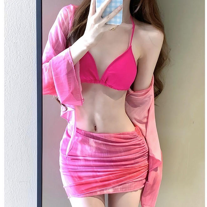 Hàng Mới Về Bikini Đồ Bơi Có Che Bộ 4 Miếng Thắt Lưng Nữ Biển SWIM-6-7-8-9