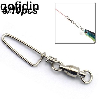 gofidin 5/10 Khoen Câu Cá Bằng Thép Không Gỉ Size 0 # 8