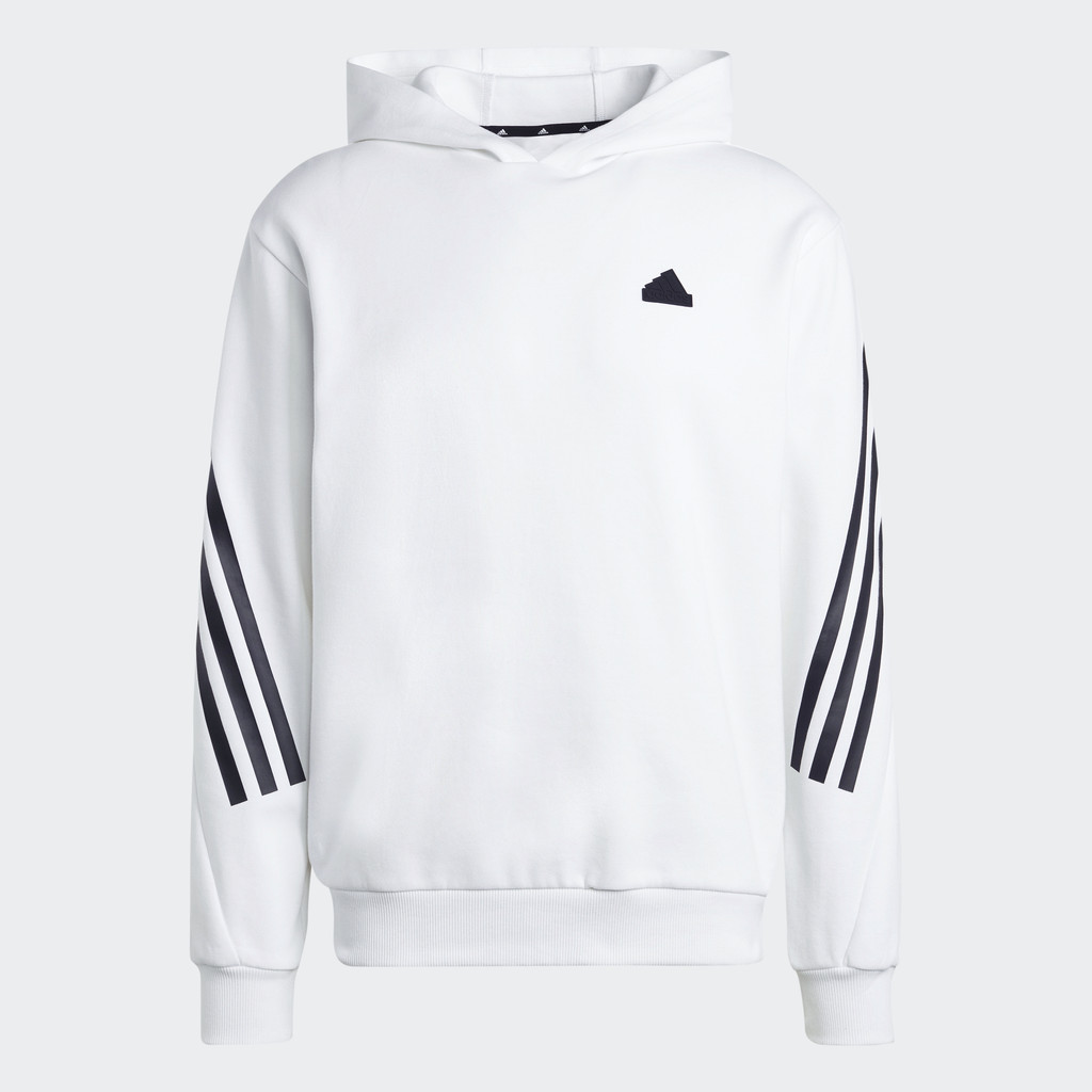 adidas Phong cách sống Áo Hoodie 3 Sọc Future Icons Nam trắng IC6720