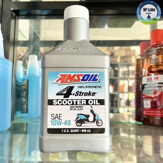   Trợ Giá  Nhớt Amsoil Xe Tay Ga Full Synthetic Scooter 10w40 946ml- Cam Kết Chính Hãng 