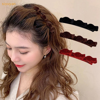 Siyuyan đổ xô nổ kẹp tóc mũ nữ dễ thương barrettes hairgrip bện kẹp tóc phụ kiện tóc vn