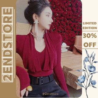 Áo nhung mềm mại kiểu cách sang trọng 2ENDSTORE