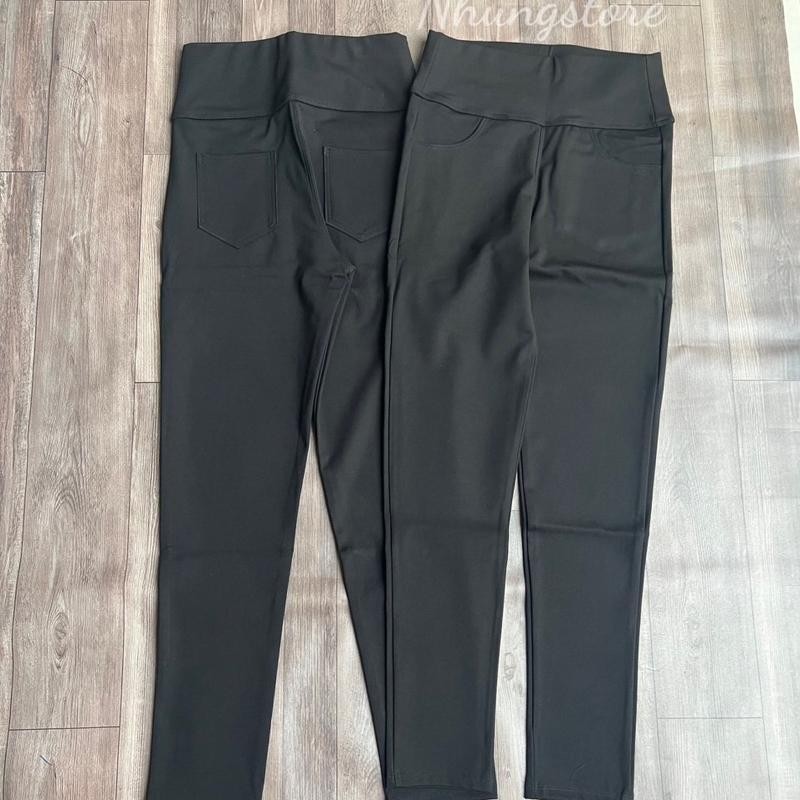 QUẦN LEGGING CẠP CAO 4 TÚI CHẤT U MÌ HÀN Pants Nữ