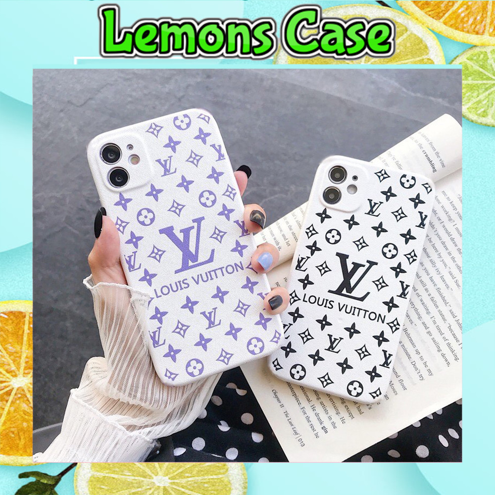 Ốp lưng cạnh vuông LouisVuitton BVC 6/6plus/6s/6splus/7/7plus/8/8plus/x/xr/xs/11/12/pro/max/promax A