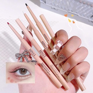 Hisi Bút Kẻ Mắt Gel Bút Chì Fine Tip Trang Điểm Chống Thấm Nước Giữ Highlighter