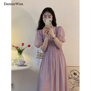 DannieWan váy Đầm váy nữ body đầm Cổ điển Thể thao hàn quốc INS WLQ24306VJ 11Z240311