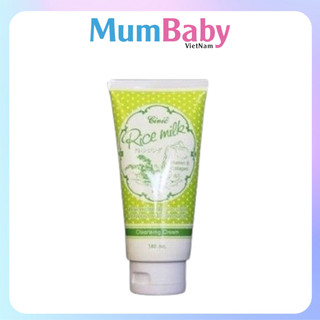 Sữa rửa mặt trắng da gạo Civic Rice Milk Thái Lan 180ml chống lão hoá cấp ẩm phục hồi da MumBaby