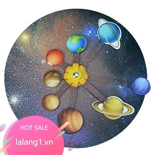 Tự làm thiên văn khoa học hệ mặt trời tám hành tinh lắp ráp đồ chơi mô hình tưởng tượng xoay được cho