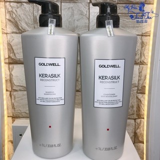 Dầu gội xả siêu phục hồi Goldwell Kerasilk Reconstruct 1000mlx2