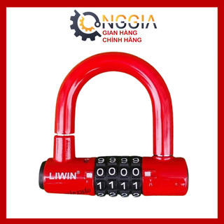 Ổ khoá số chữ U 4 mã số cao cấp ONGGIA an toàn chống trộm bảo mật cao có thể thay đổi mật khẩu
