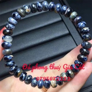 Hàng chuẩn Chuỗi bánh xe đá giông bão xanh size 6.5mm-10.5mm siêu đẹp hàng kiểm định kèm hộp