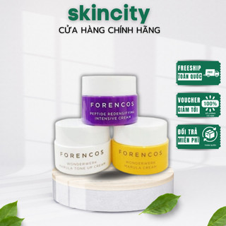 Kem dưỡng trắng da, hỗ trợ làn da lão hoá Forencos mini ban ngày và đêm 10ml/ 15ml