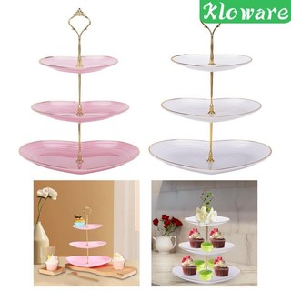 Khay đựng bánh Cupcake 3 tầng để trang trí bàn tiệc cưới