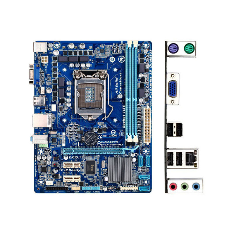 Combo main GiGA h61- i3,i5 tháo máy chạy ổn định