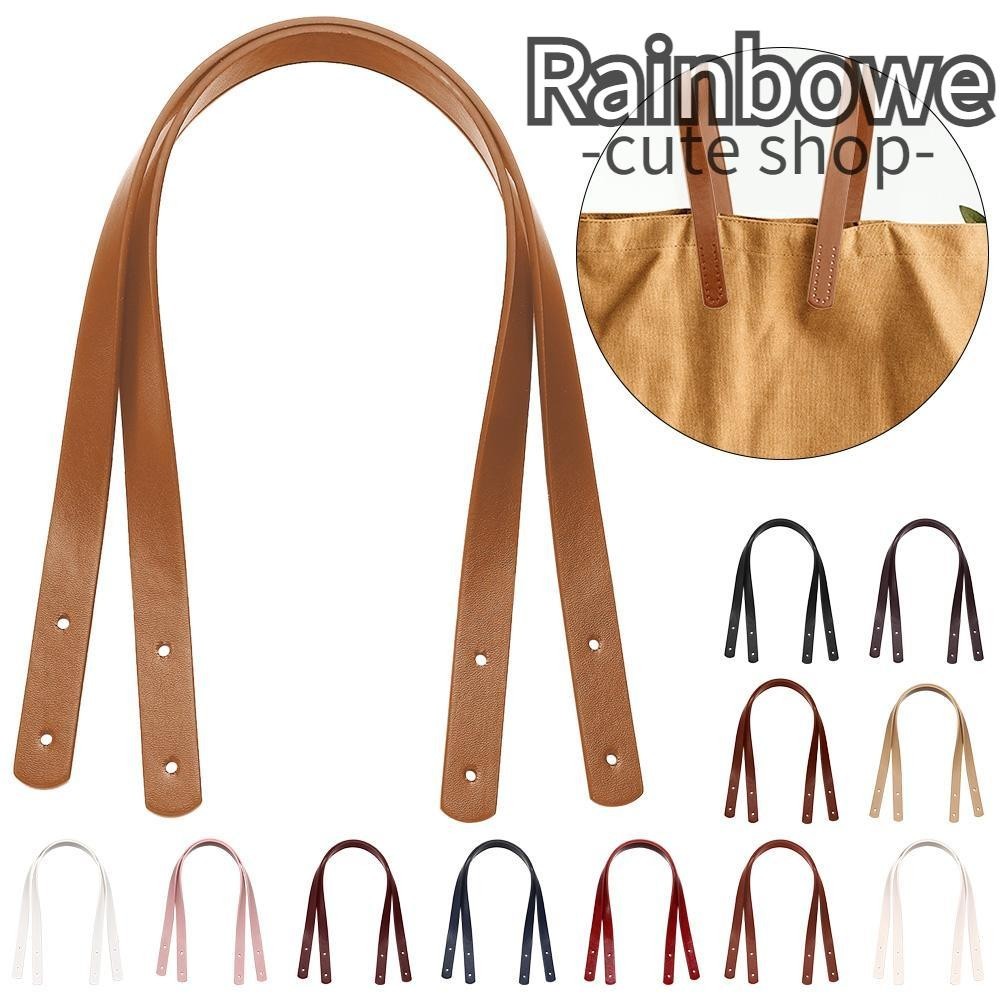 Rainbow Túi Thắt Lưng Hộp Quà Tặng Tay Cầm DIY Da PU Dây Đeo Vai