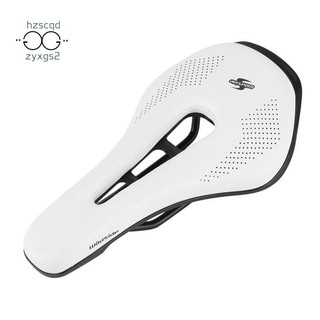 Yên xe Triathlon TT cho ghế ngồi xe đạp xe đạp đường trường, màu trắng