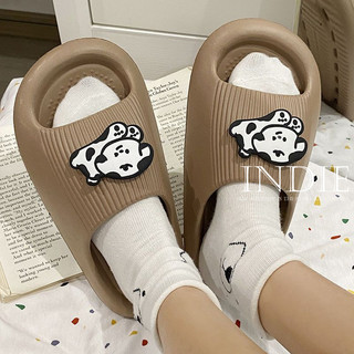 INDIE dép nữ dép bánh mì  2023 HOTSALE Giày lỗ bánh mì dễ thương Phối màu tinh tế Đa màu sắc Phù hợp Điểm nhấn FDL2440B6E 15Z240409