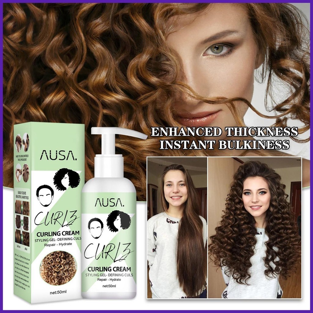Elastin Curly Kem Tạo Kiểu Tóc Nhanh Khô Chống Frizz Curl Defining Cream Universal Curly Hair Elasti