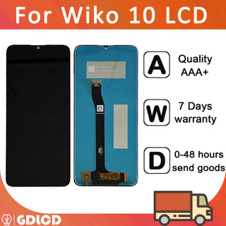 Dành cho wiko 10 lcd vhem-e04 vhem-e03 màn hình lcd lcd màn hình cảm ứng bộ số hóa lắp ráp thay thế