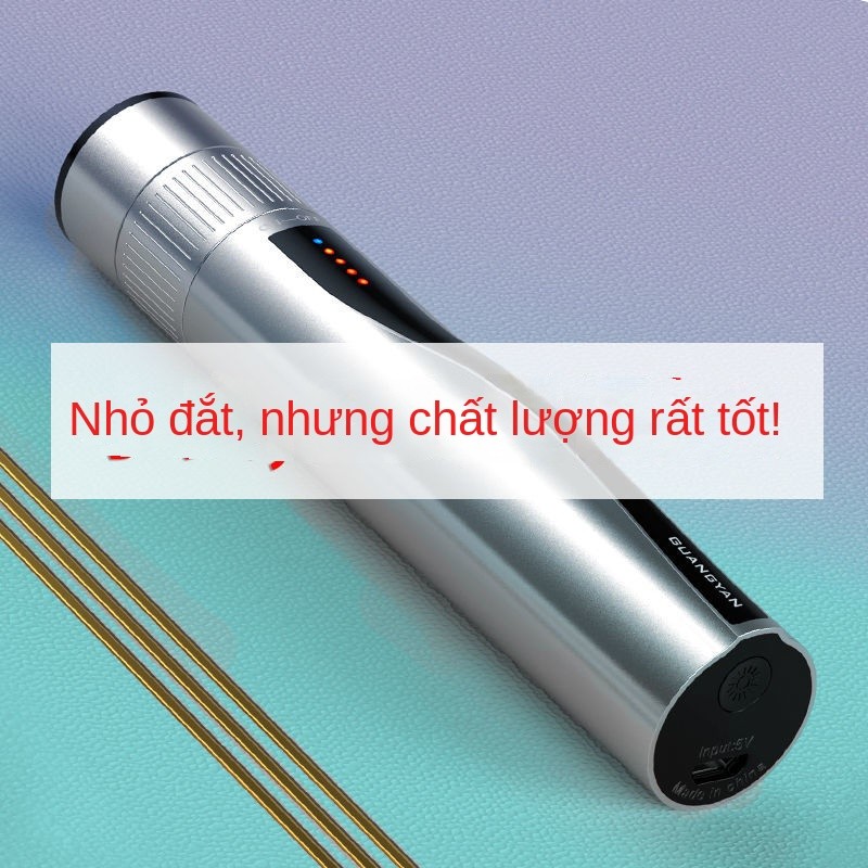 Đèn đỏ sợi quang, nguồn đèn đỏ sạc lại, đèn mạnh 30km, đèn kiểm tra sợi quang chất lượng cao