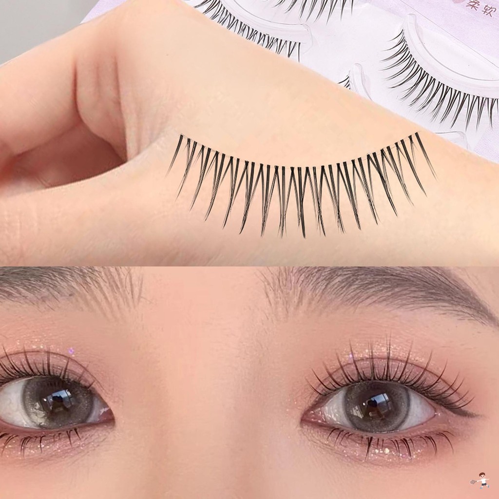 Ban Nhạc Mỏng Cosplay Manga Mi Đen DIY Anime Full Strip Mi