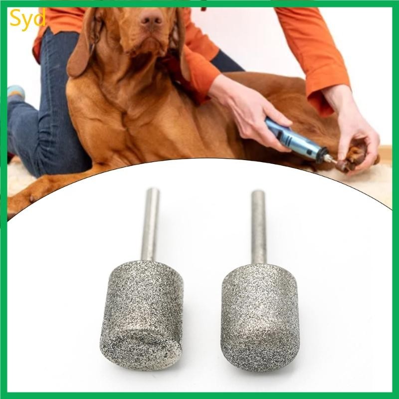 Syd Pet Máy mài móng tay Đầu thay thế Dụng cụ chải lông cho chó Đầu mà