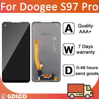 Dành cho doogee s97 lcd s97 pro màn hình hiển thị lcd bộ số hóa cảm ứng thay thế