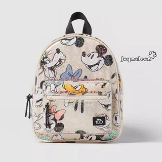 Joyncleon Chuột Mickey Disney pvc trong suốt Túi trẻ em In ba lô mini cho bé gái