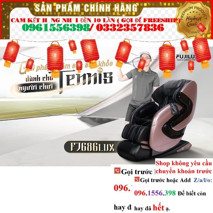 KHO >> CH FUJILUX Ghế Massage FJ686 Lux