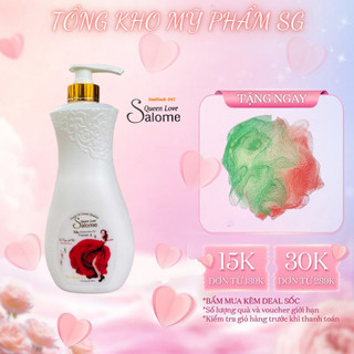 Sữa tắm nước hoa salome queenlove 1000ml...