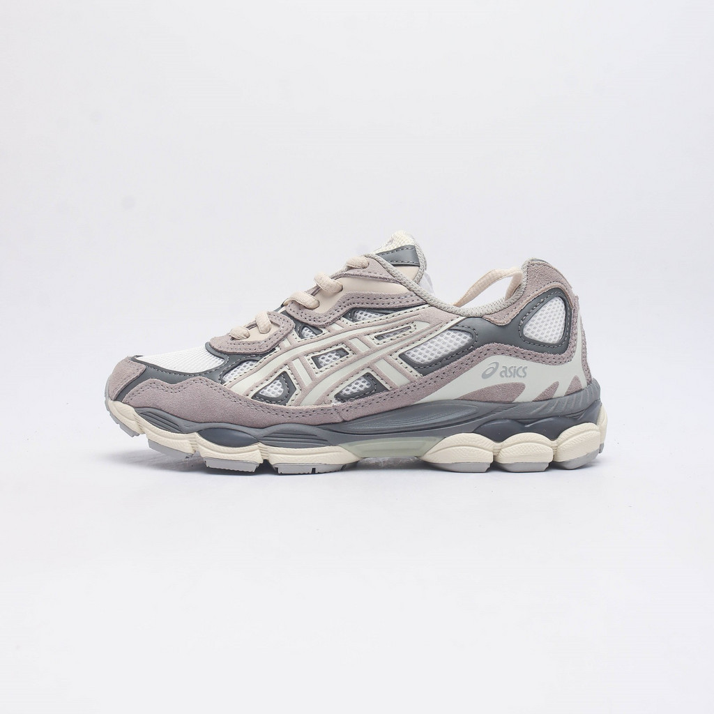 （Nóng bỏng） Giày sneaker Asics GEL - NYC Xám gạo