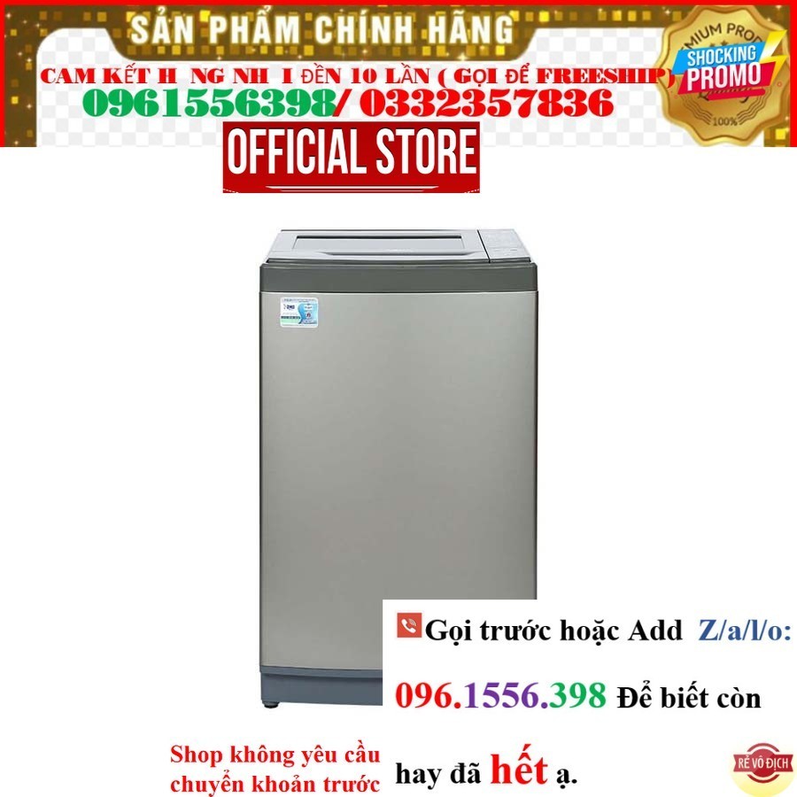 << CH Máy giặt AQUA Inverter 8kg AQW-KS80GT.S